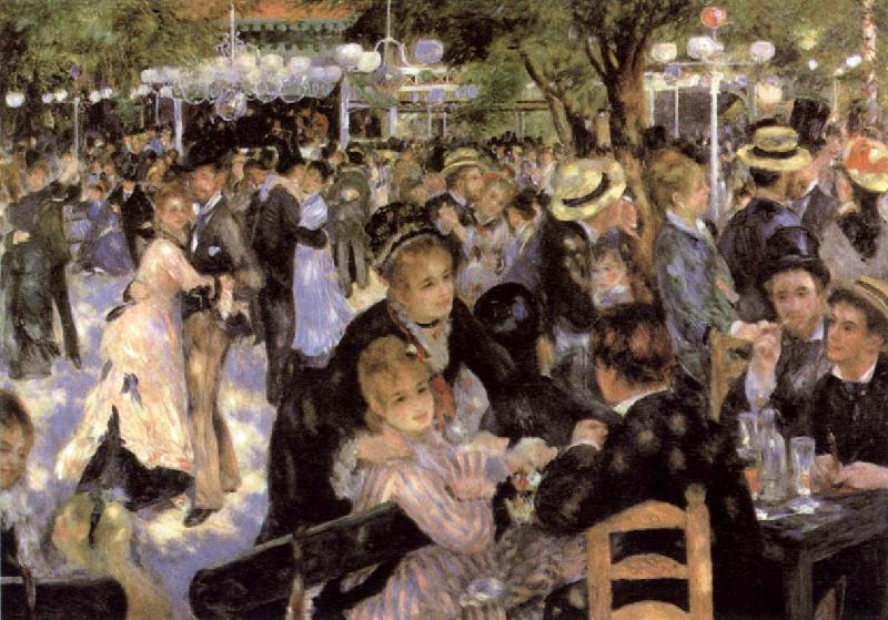 Pierre-Auguste Renoir Le Moulin de la Galette oil painting image